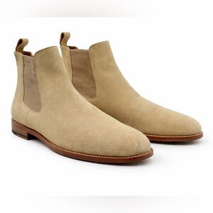 Taft Jude Chelsea Boots Beige Suede EU 39 Women’s 8–8.5 Ankle Boots